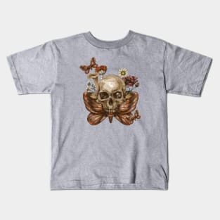 Cottage Core floral shirt vintage tee Kids T-Shirt